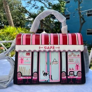 New w/tag Kate Spade multi(974)
ma cherie cafe satchel.